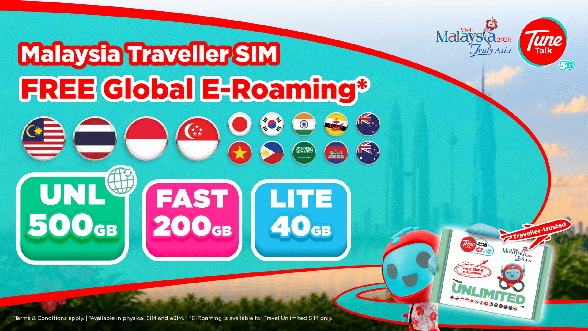 Malaysia Tune Talk 5G eSIM - main image
